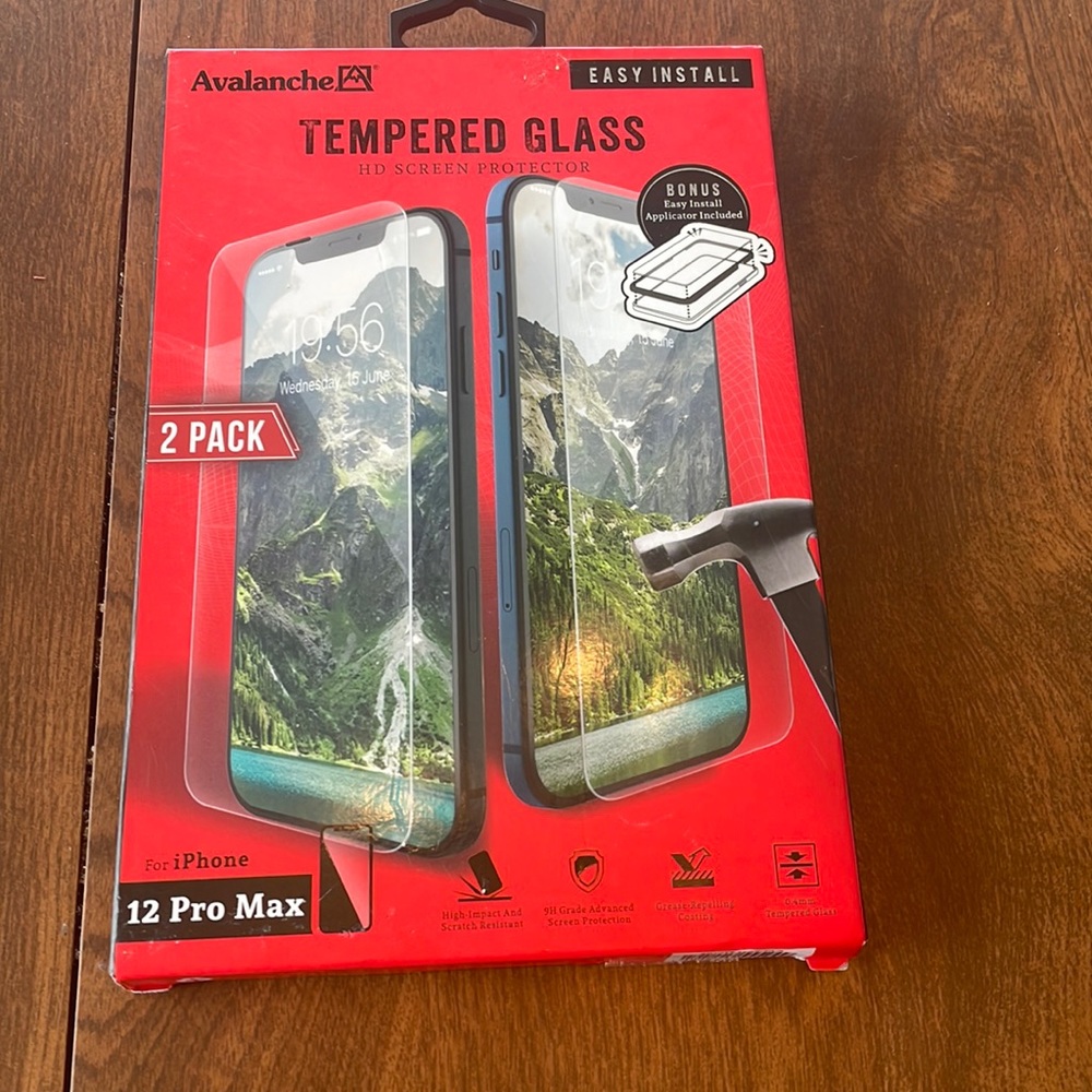 Tempered Glads for iPhone 12 Pro Max!
